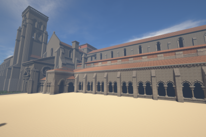 Exteriores del Monasterio de las Huelgas.