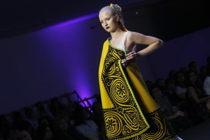 Vestido de novia de Ainhoa Salcedo. SANTI OTERO