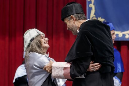 Acto de investidura como doctora honoris causa por la Universidad de Burgos a la enfermera Doris Grinspun. SANTI OTERO