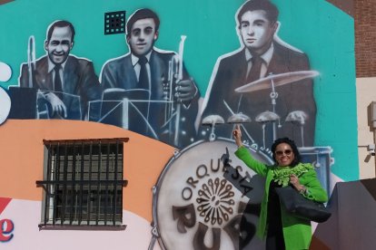 María Ángeles Montero, viuda del último propietario de este mítico espacio, Jesús Samaniego no esconde su emoción