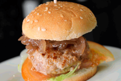 Hamburguesa de Casa Florencio.