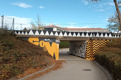 Imagen actual del túnel del parque de San Antón