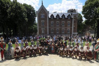 Recepción Oficial de las Fiestas en los jardines del Palacio de la Isla Foto: Israel L. Murillo