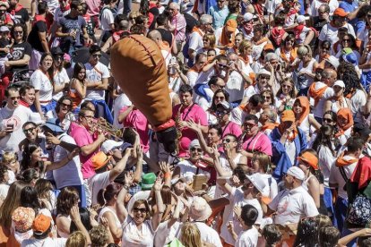 ‘Lanzamiento de la Bota’ Foto: Israel L. Murillo