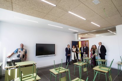 Aula de Educación Primaria del centro. TOMÁS ALONSO