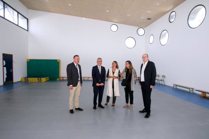 Polideportivo del CEIP Isabel de Basilea de Villímar. TOMÁS ALONSO