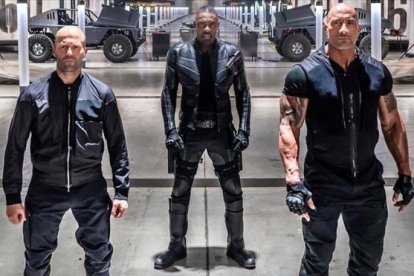Un fotograma de Fast & Furious: Hobbs and Shaw.