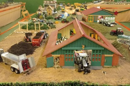 Escena del Belén Agrícola de Castellanos de Bureba. ECB