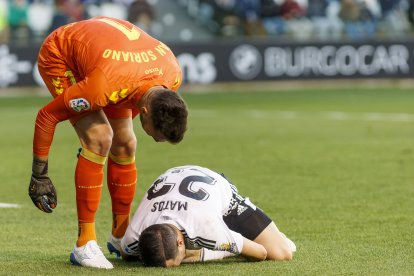 Imagen del Burgos CF - CD Tenerife Santi Otero