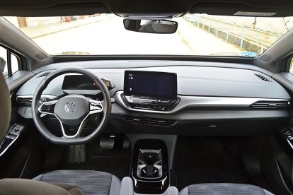 Interior del vehículo.