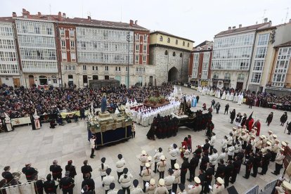 Procesión 75 aniversario de la refundación de tres cofradías de Burgos