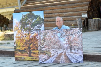 A sus 62 años, José Cuesta lleva más de media vida retratando la belleza de la naturaleza a través de su cámara. FOTOS : © ECB / R. FERNÁNDEZ