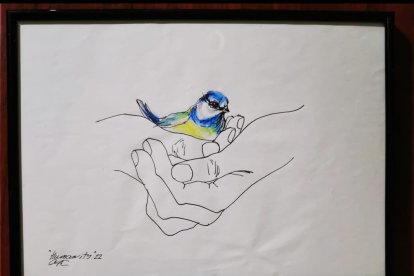 La simbología en torno a la paz es un asunto recurrente en las piezas de los artistas ucranianos.