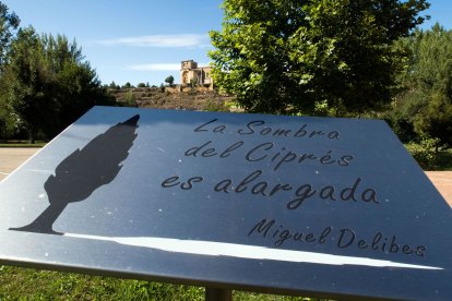 Referencia al escritor Miguel Delibes. TOMÁS ALONSO