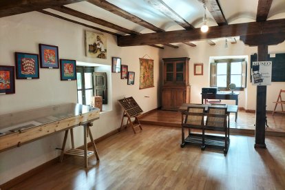 Interior de la Escuela - Museo Benaiges. DARÍO GONZALO