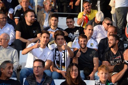 La afición en El Plantío en el derbi Burgos CF vs CD Mirandés en El Plantío. FOTOS: © ECB / TOMÁS ALONSO