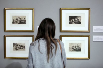 EXPO GRABADOS DE GOYA ORGANIZADA POR IBERCAJA Y CAJACÍRCULO. TOMÁS ALONSO