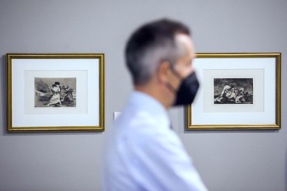 EXPO GRABADOS DE GOYA ORGANIZADA POR IBERCAJA Y CAJACÍRCULO. TOMÁS ALONSO