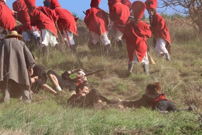 Más de 300 vecinos participaron de manera activa en la singular representación de escenas.