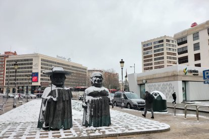 Calle San Lesmes, en Burgos. DARÍO GONZALO