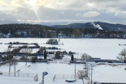 Nevada en Quintanar de la Sierra. R FERNÁNDEZ