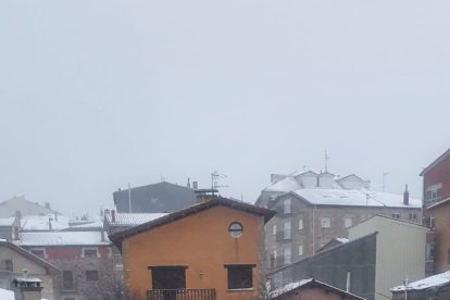 Nevada en Quintanar de la Sierra. R FERNÁNDEZ