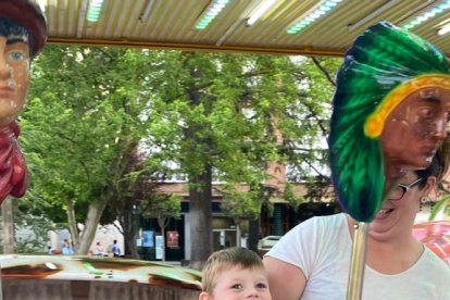 Conchi asegura que su hijo es un niño feliz. ECB