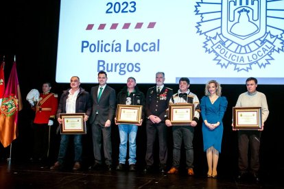 Fiesta de la Policía Local de Burgos. TOMÁS ALONSO