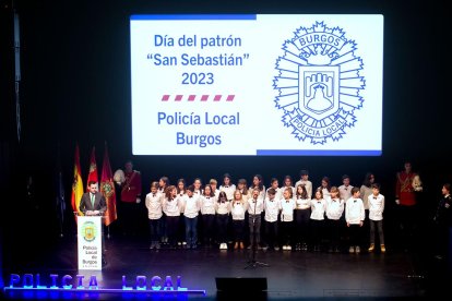 Fiesta de la Policía Local de Burgos. TOMÁS ALONSO