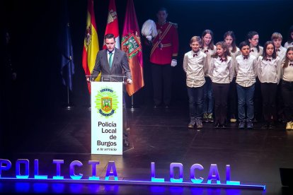Fiesta de la Policía Local de Burgos. TOMÁS ALONSO