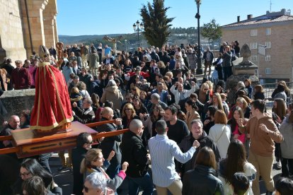 Quintanar, en fiestas por las Candelas y San Blas. R. Fernández