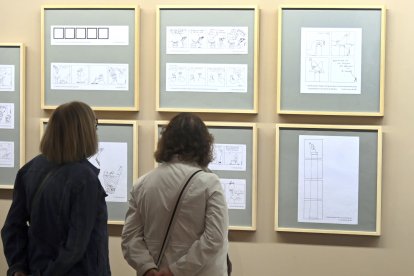 El Arco de Santa María acoge hasta el 13 de noviembre la exposición ‘Los mundos de Peridis’ que recoge la trayectoria profesional del arquitecto. ICAL
