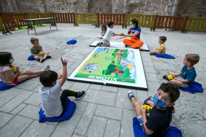 El parque de Mero, el pasado año en el Monasterio de San Juan, con aforo limitado.