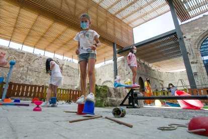 El parque de Mero, el pasado año en el Monasterio de San Juan, con aforo limitado.