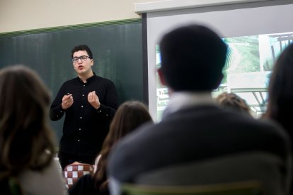 Las jornadas han permitido realizar presentaciones hasta el sábado y el domingo es la jornada turística con visita al Museo de la Evolución y a los Yacimientos de Atapuerca. TOMÁS ALONSO