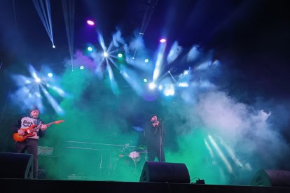 El rock enérgico de Perrosdepaja puso el broche de oro a la cita. D. S. M.