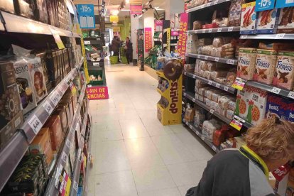 Uno de los supermercados Dia de Aranda.