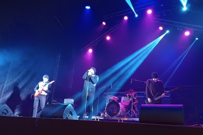 El rock enérgico de Perrosdepaja puso el broche de oro a la cita. D. S. M.