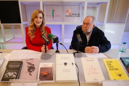 Mar Sancho con Antonio Álvarez Tejedor. SANTI OTERO