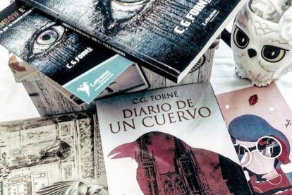 Portada de 'Diario de un cuervo' de C.G. Forné. E.HERNANDO