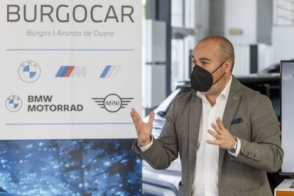 El gerente de Burgocar, Miguel Sánchez. SANTI OTERO