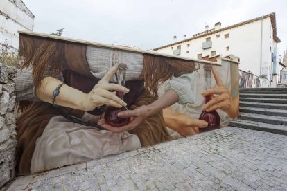 La referencia a las Brujas que da nombre al conocido Callejón. SANTI OTERO