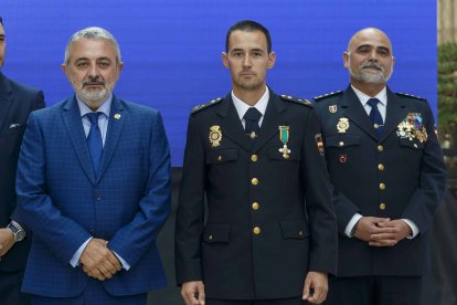 Festividad de los Santos Ángeles Custodios de la Policía Nacional en Burgos. SANTI OTERO