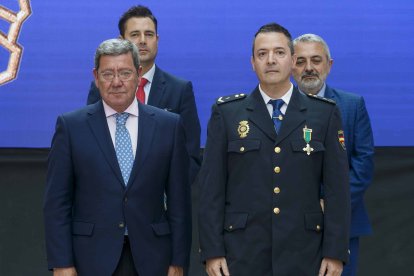 Festividad de los Santos Ángeles Custodios de la Policía Nacional en Burgos. SANTI OTERO