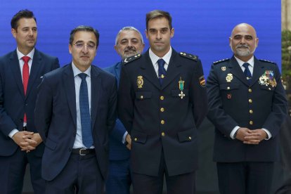 Festividad de los Santos Ángeles Custodios de la Policía Nacional en Burgos. SANTI OTERO