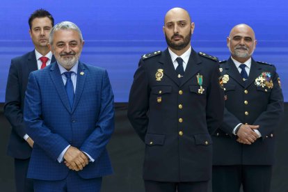 Festividad de los Santos Ángeles Custodios de la Policía Nacional en Burgos. SANTI OTERO