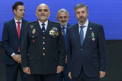 Festividad de los Santos Ángeles Custodios de la Policía Nacional en Burgos. SANTI OTERO