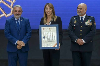 Festividad de los Santos Ángeles Custodios de la Policía Nacional en Burgos. SANTI OTERO