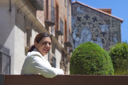 Marga Arroyo, candidata e Podemos a la Alcaldía de Burgos. ECB