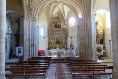 Nave central de la iglesia de San Miguel. Ⓒ DARÍO GONZALO